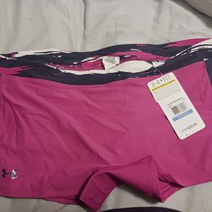 New with tags womens under armor compression shorts